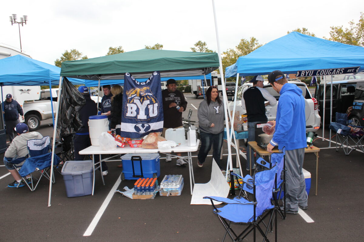 Some fans are bringing BYU tailgating to a whole new level News